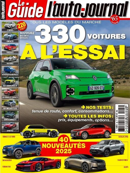 Title details for L'auto Journal by Editions Mondadori Axel Springer (EMAS) - Available